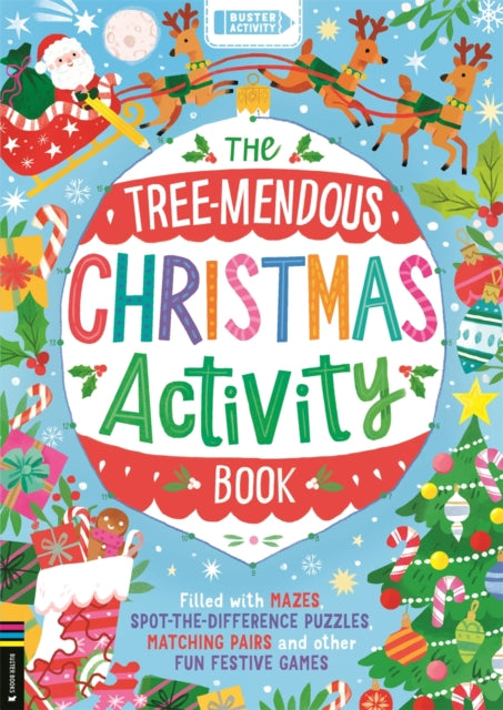 Buster Books - Tree-mendous Christmas Activity Book : Filled with maze