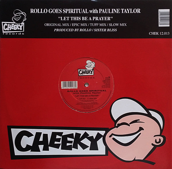 Rollo Goes Spiritual - Let This Be A Prayer - Used Vinyl Record 12"