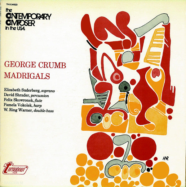 George Crumb - Madrigals - Used Vinyl Record