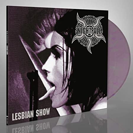 NIGHTFALL - LESBIAN SHOW (SILVER / PURPLE HAZE VINYL) - Vinyl Record