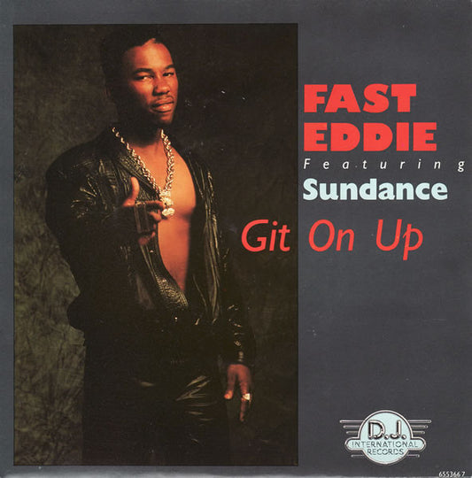 "Fast" Eddie Smith - Git On Up - Used Vinyl Record 7"