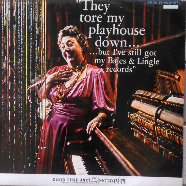 Burt Bales - y Tore My Playhouse Down - Used Vinyl Record