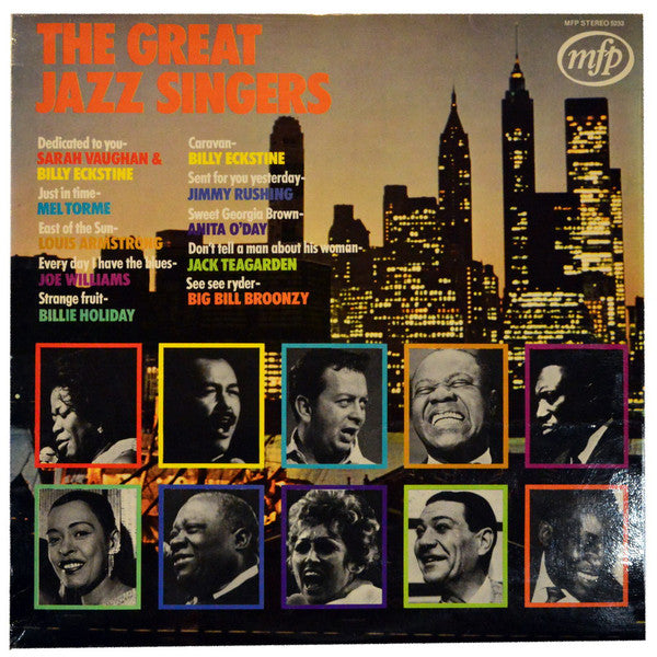 Various - Great Jazz Singers - Used Vinyl Record