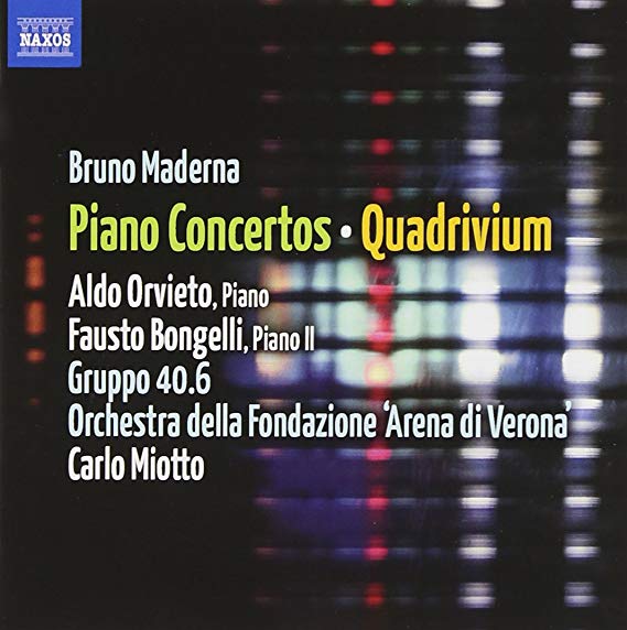 Bruno Maderna - Piano Concertos - Quadrivium - CD