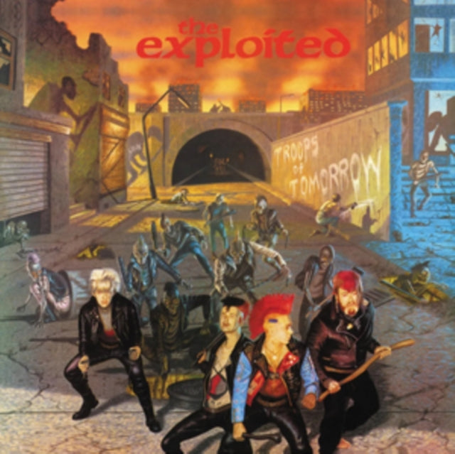 EXPLOITED - TROOPS OF TOMORROW GATEFOLD VINYL LP LP  RELEASE DATE 07/06/
