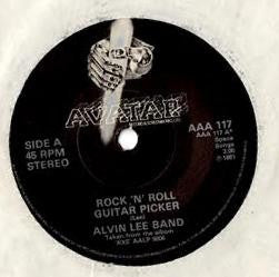Alvin Lee Band - Rock N Roll Guitar Picker - Used Vinyl Record 7"