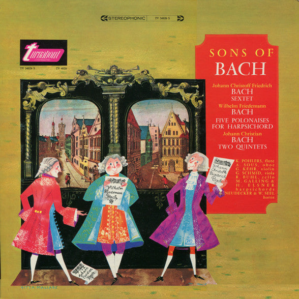 Various - Sons Of Bach - Used Vinyl Record