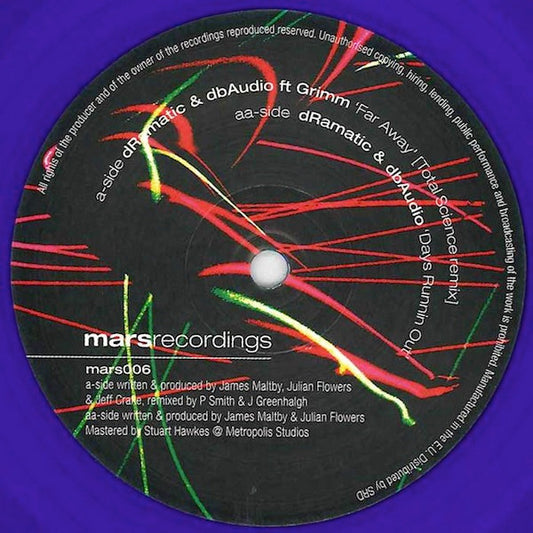 dRamatic & dbAudio - Far Away (Total Science Remix) / Days Runnin Out
