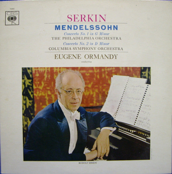 Rudolf Serkin - Concerto No. 1 In G Minor / Concerto No. 2 In D Mino