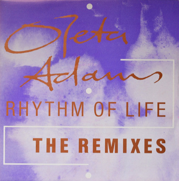 Oleta Adams - Rhythm Of Life (The Remixes) - Used Vinyl Record 12"