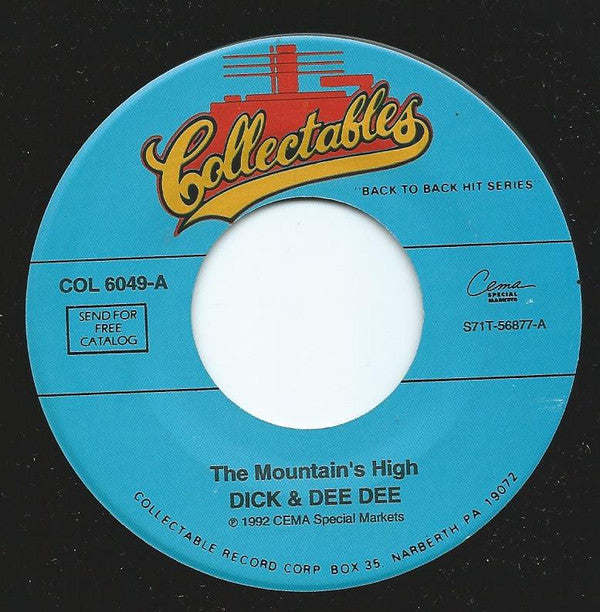 Dick And Dee Dee - Mountain's High / Elusive Butterfly - Used Vinyl R