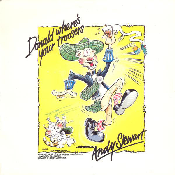 Andy Stewart - Donald Where's Your Troosers? - Used Vinyl Record 7"