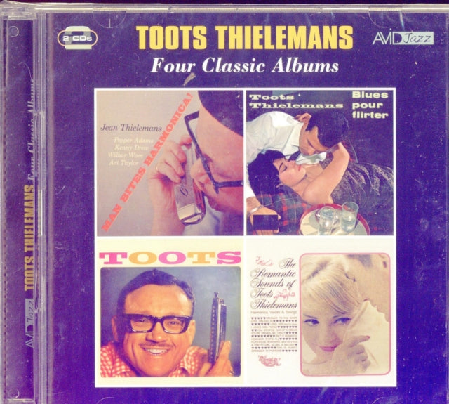TOOTS THIELEMANS - 4 CLASSIC ALBUMS (MAN BITES HARMONICA / POUR FLIRTE