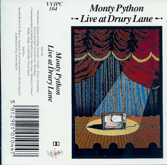 Monty Python - Live At Drury Lane - Used Cassette