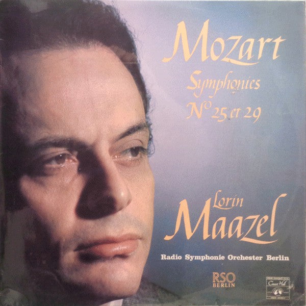Wolfgang Amadeus Moz - Symphonies No. 25 Et 29 - Used Vinyl Record