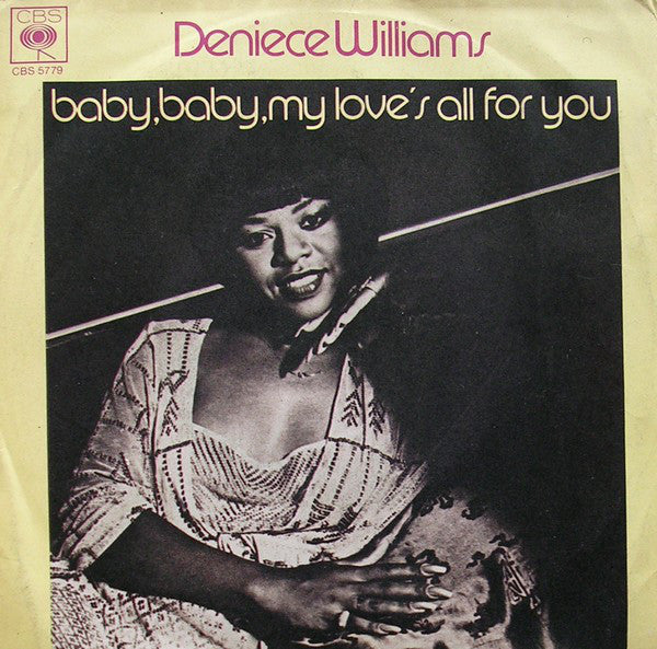 Deniece Williams - Baby, Baby, My Love's All For You - Used Vinyl Rec