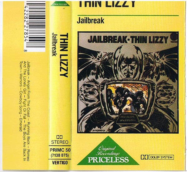 Thin Lizzy - Jailbreak - Used Cassette