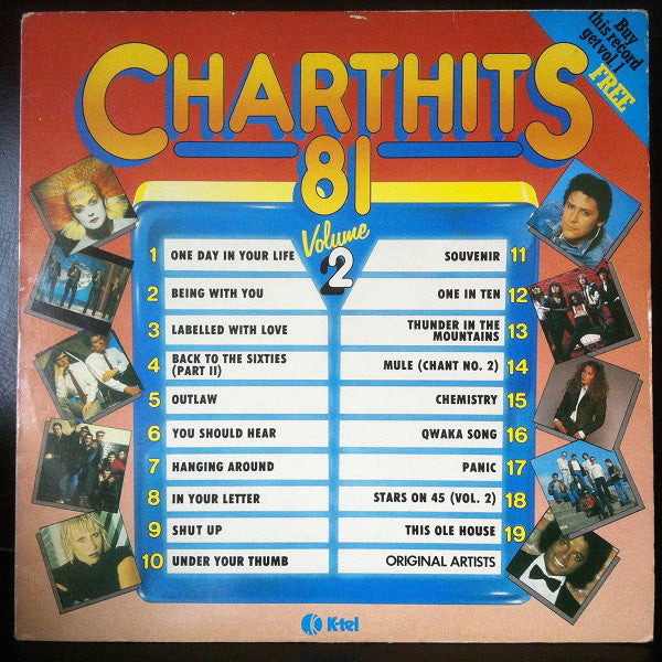 Various - Chart Hits 81 Volume 2 - Used Vinyl Record