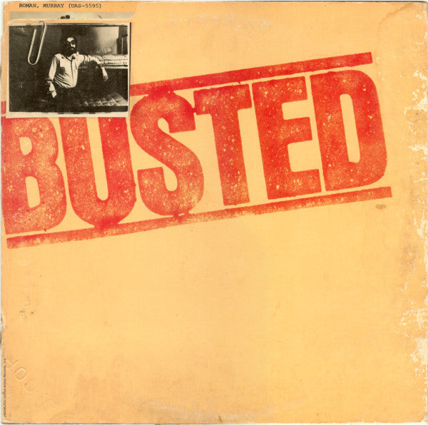 Murray Roman - Busted - Used Vinyl Record