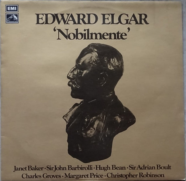 Sir Edward Elgar - 'Nobilmente' - Used Vinyl Record