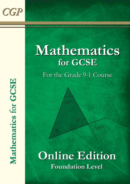 CGP Books - Maths for GCSE Textbook: Foundation (for the Grade 9-1 Cou