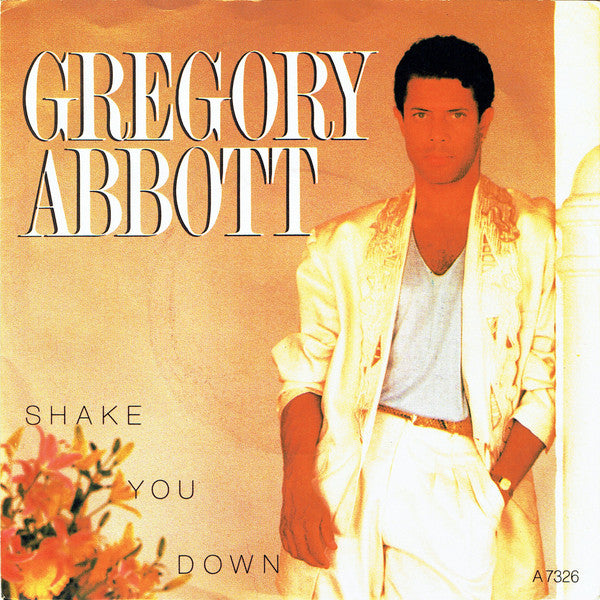 Gregory Abbott - Shake You Down - Used Vinyl Record 7"