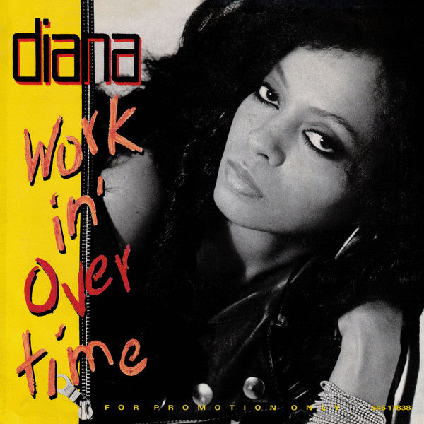 Diana Ross - Workin' Overtime - Used Vinyl Record 7"