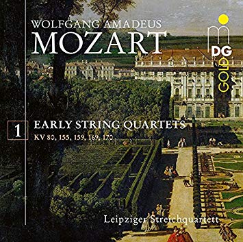 Wolfgang Amadeus Moz - : Early String Quartets - CD