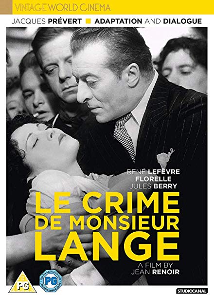Le Crime de Monsieur Lange - DVD