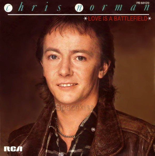 Chris Norman - Love Is A Battlefield - Used Vinyl Record 7"
