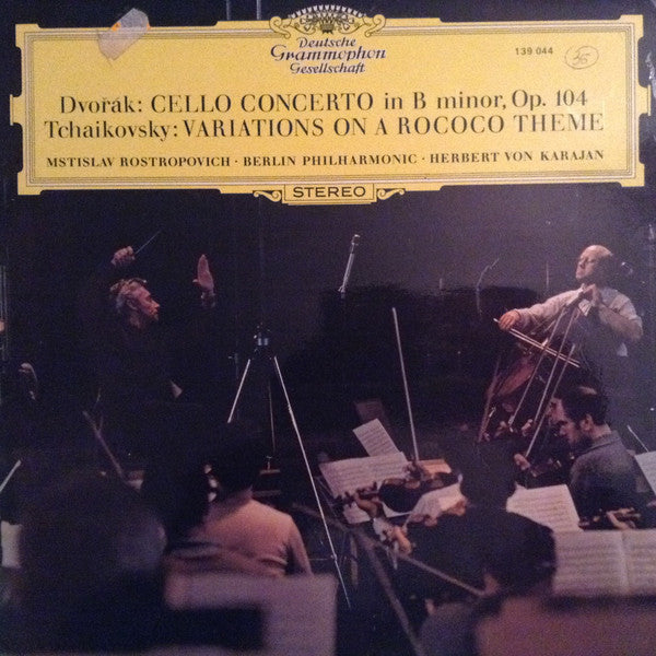 Mstislav Rostropovic - Dvorak: Cello Concerto In B Minor Tchaikovsky: