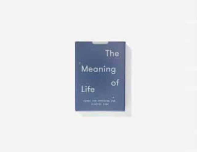 School of Life - Meaning of Life : cards for profound and playful chat