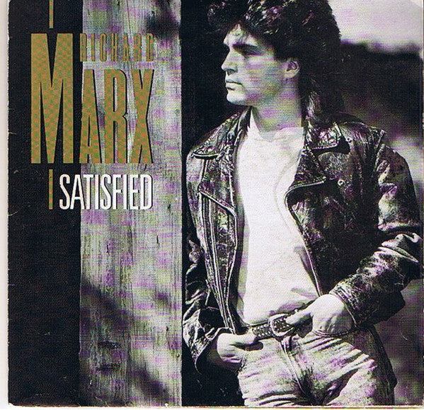 Richard Marx - Satisfied - Used Vinyl Record 7"