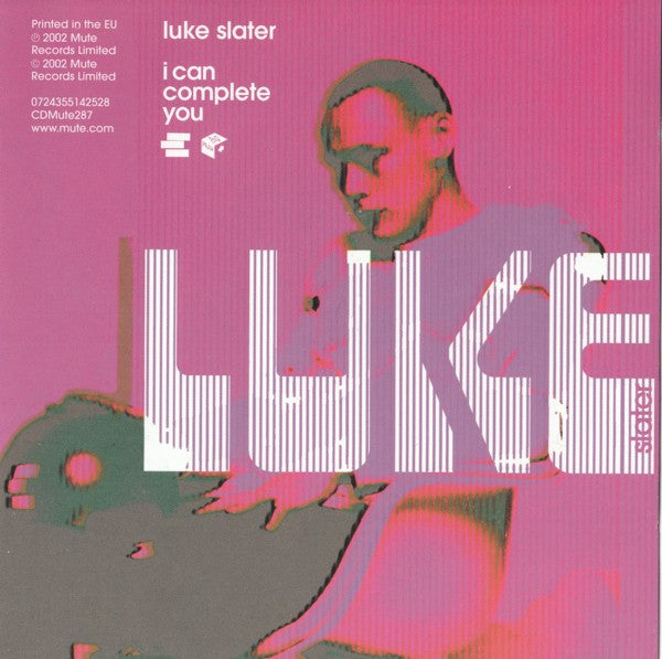 Luke Slater - I Can Complete You - Used CD