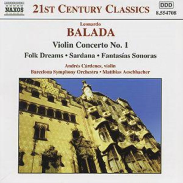 Leonardo Balada - Violin Concerto - CD