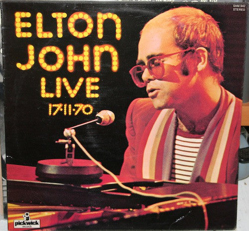 Elton John - Live 17-11-70 - Used Vinyl Record