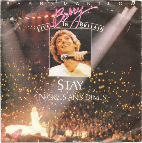 Barry Manilow - Stay - Used Vinyl Record 7"