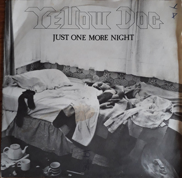 Yellow Dog - Just One More Night - Used Vinyl Record 7"