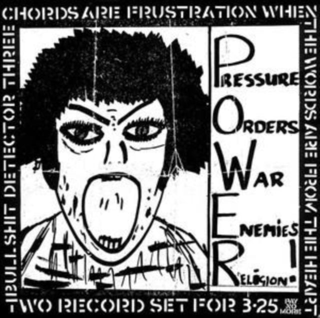 CRASS - BULLSHIT DETECTOR THREE - Vinyl Record 12" RECORD
