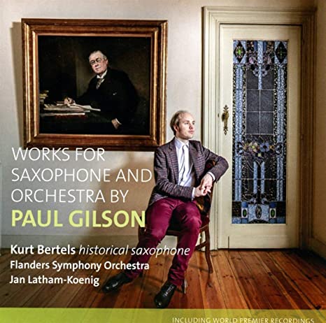 KURT BERTELS - WORKS FOR SAX & ORCHESTRA - CD