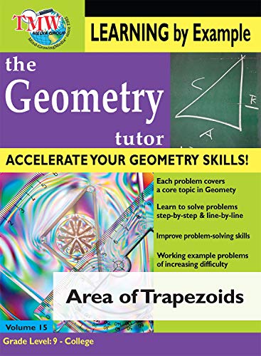 Geometry Tutor: Area of Trapezoids - New DVD