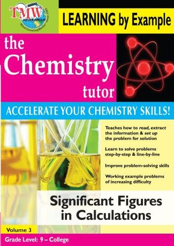 Chemistry Tutor: Volume 3 - Significant Figures... - New DVD