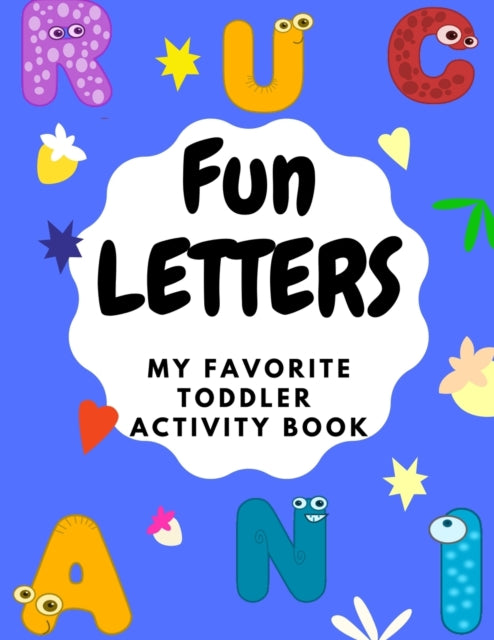 teacher fafa - FUN LETTERS     MY FAVORTIE TODDLER ACTIVITY BOOK - New