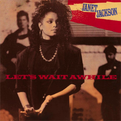 Janet Jackson - Let's Wait Awhile - Used Vinyl Record 12"