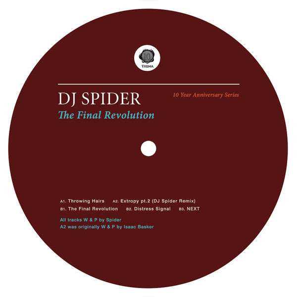 DJ Spider - Final Revolution - New Vinyl Record 12"