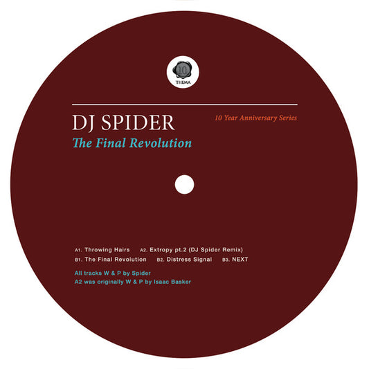 DJ Spider - Final Revolution - New Vinyl Record 12"