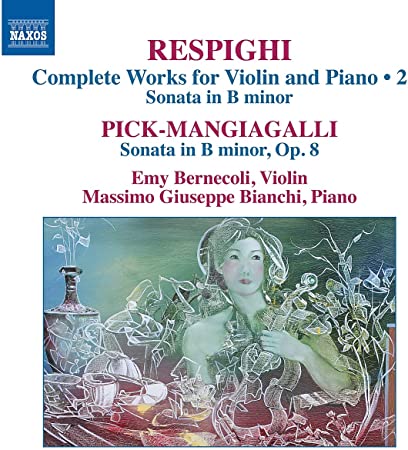 BERNECOLI:BIANCHI - RESPIGHI:WORKS FOR VIOLIN 2 - CD