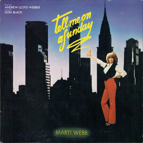Marti Webb - Tell Me On A Sunday - Used Vinyl Record