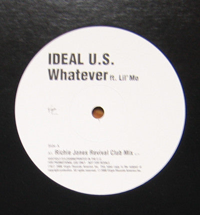 Ideal - Whatever - Used Vinyl Record 12"