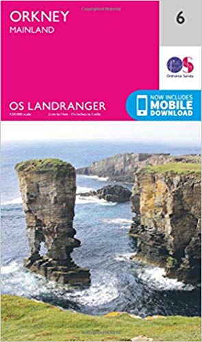 Ordnance Survey - Orkney - Mainland : 006 - New Sheet map